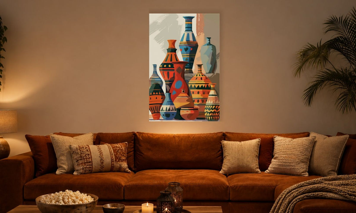 Vases aux Couleurs d’Afrique
