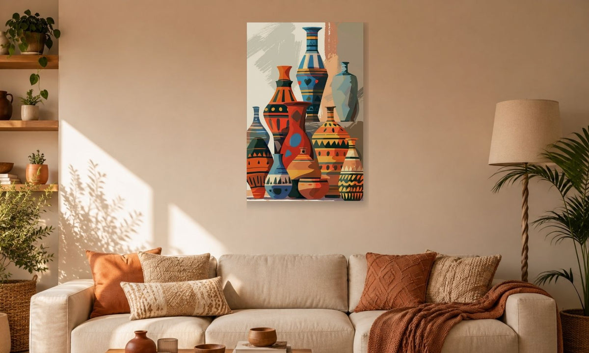 Vases aux Couleurs d’Afrique